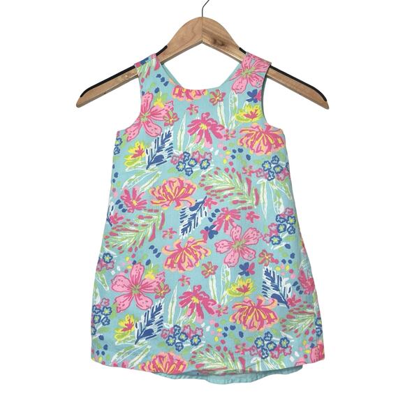 Tommy Bahama | Girl | Tropical Floral Summer Tank Shift Dress | Size 4 - Picture 2 of 8